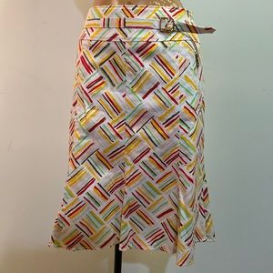 Carlisle Size 6 US / 8UK Multiple Colored Designer Skirt